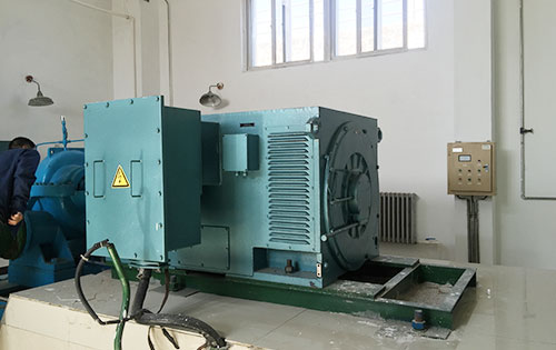 乌海某水电站工程主水泵使用我公司高压电机